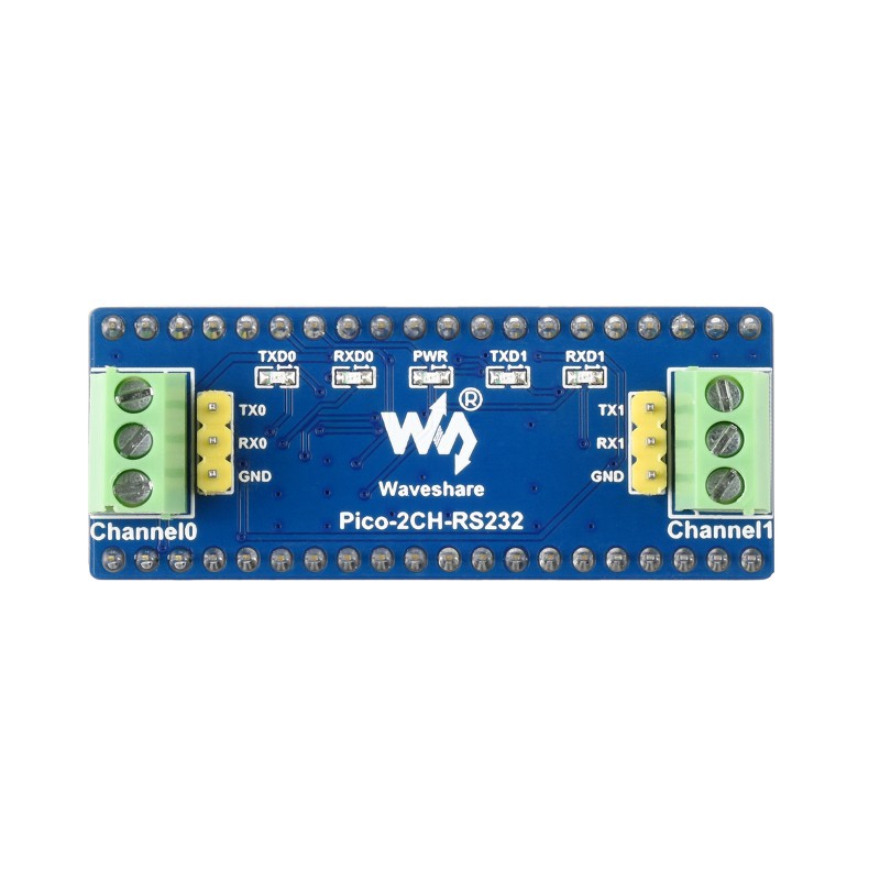 Module Waveshare 2 canaux UART RS232 pour Raspberry Pi Pico – Image 6