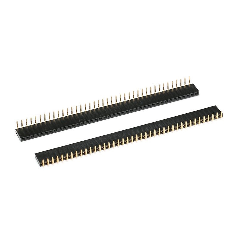 Barrette femelle 40 broches 2,54 mm coudée – Image 3