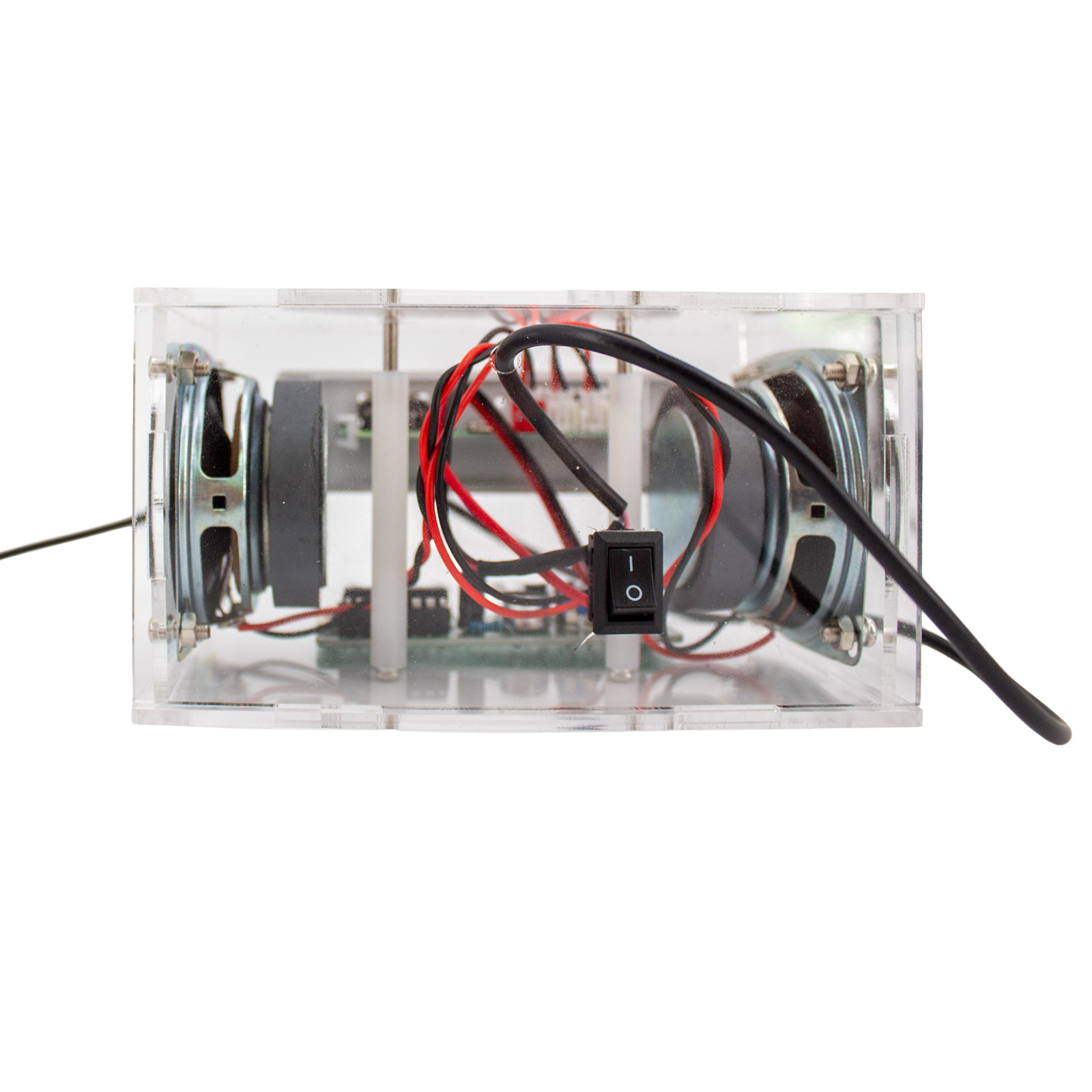 Kit DIY enceintes stéréo Bluetooth avec LEDs et télécommande – Image 4