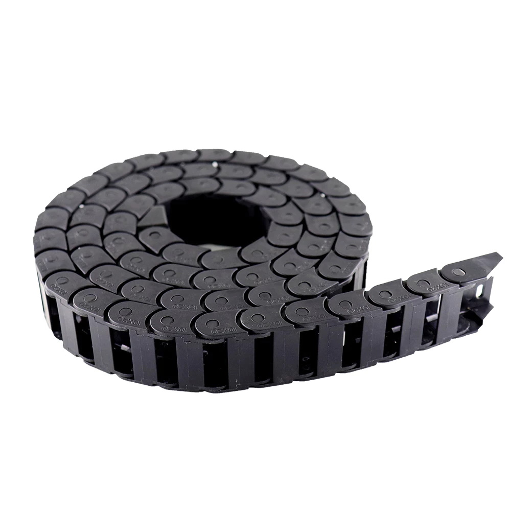 Chaîne porte-câbles de 1 mètre pour guidage de câbles 10x20 mm