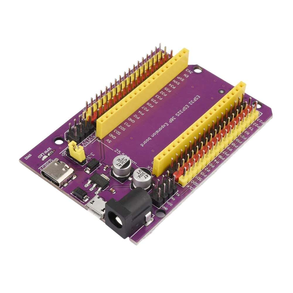 Carte d'extension pour ESP32 DevKitC Wroom32 38 broches