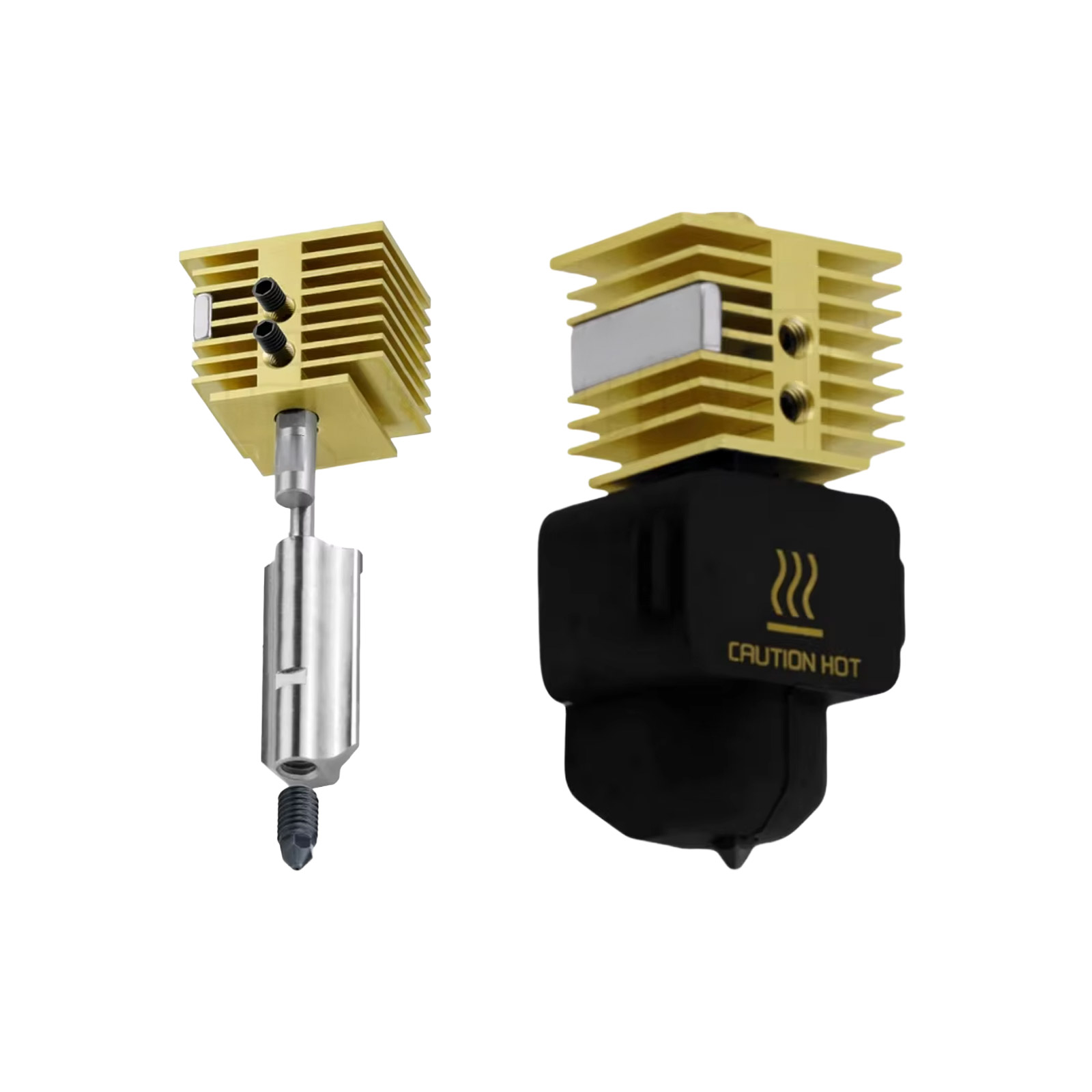 Hotend de mise à niveau avec buse trempée de 0,4 mm pour Bambu Lab A1 / A1 Mini