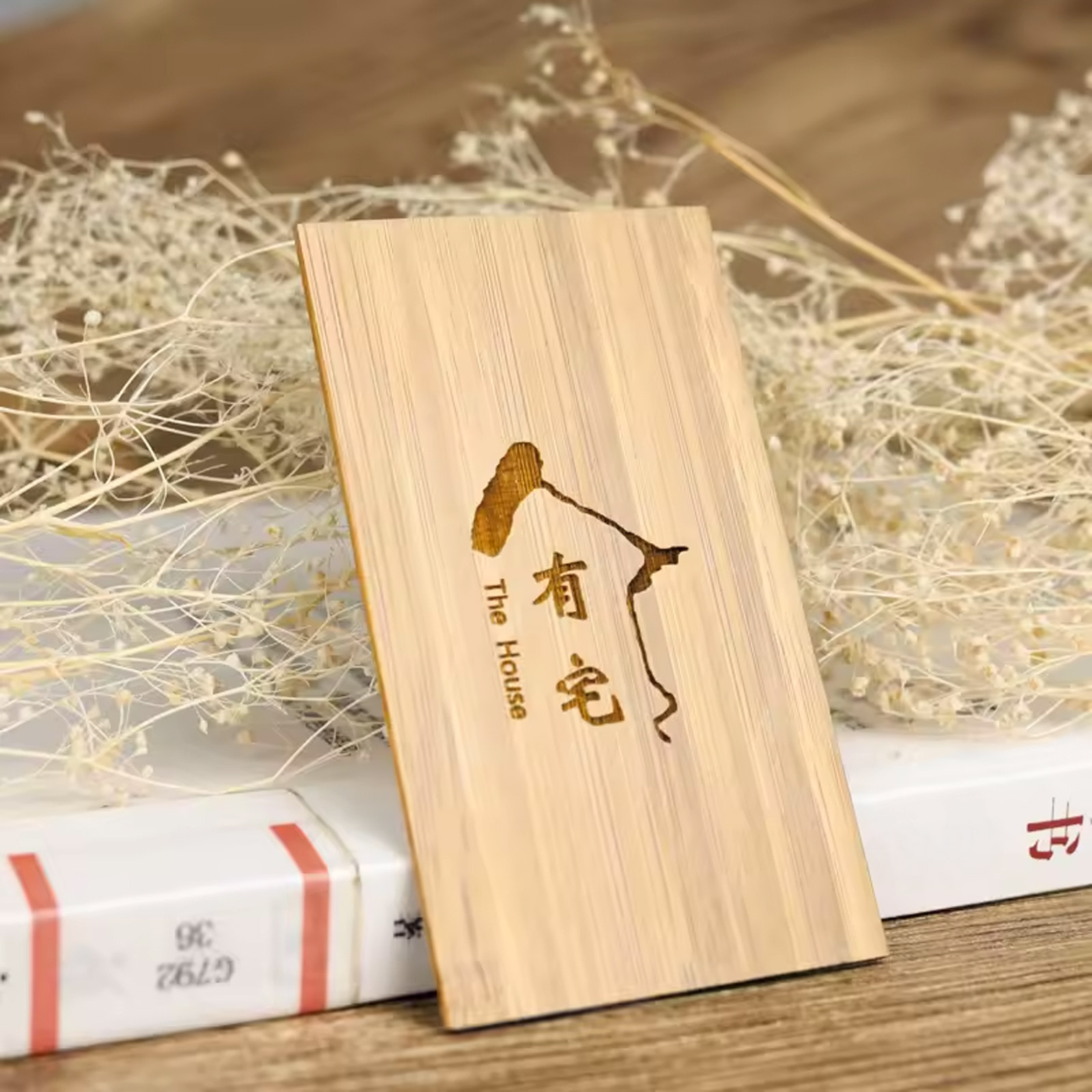 50x cartes de visite en bambou vierges 2 mm – cartes en bois vierges pour gravure et DIY – Image 5