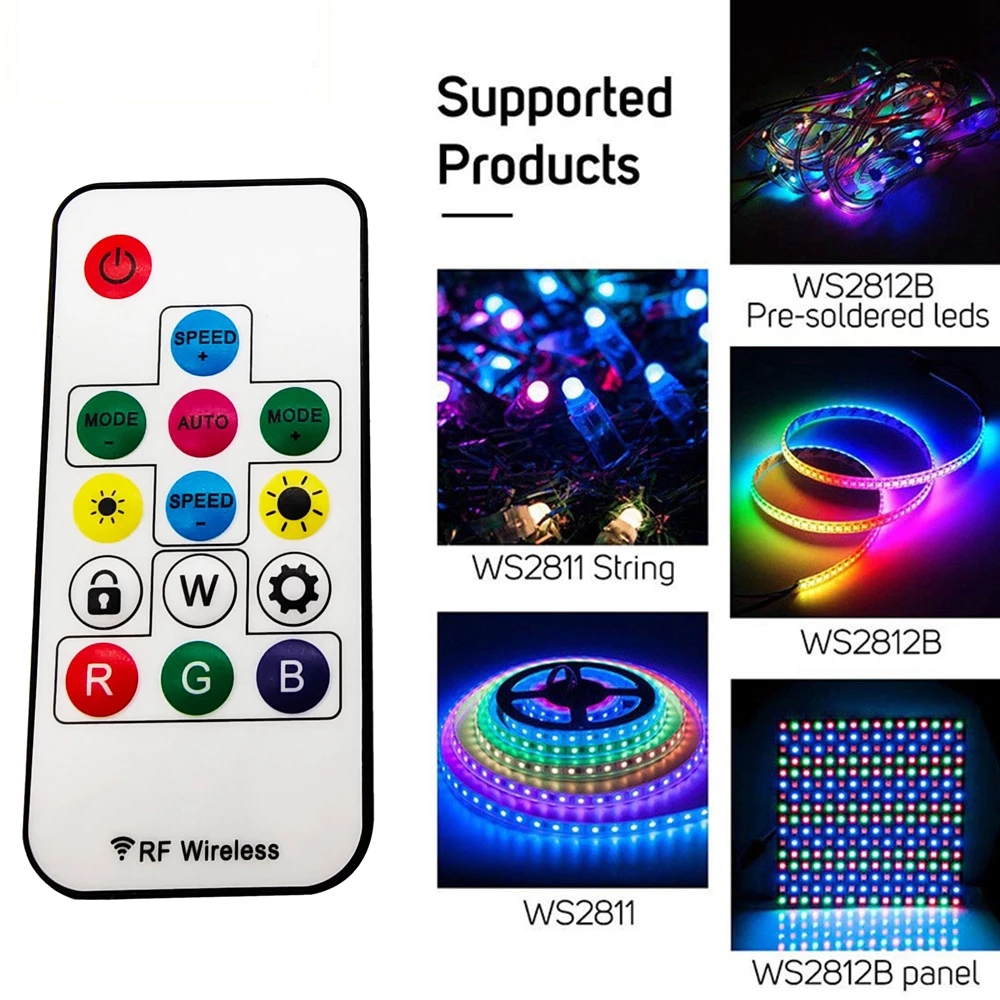Télécommande LED à 14 boutons pour WS2812B – Image 2