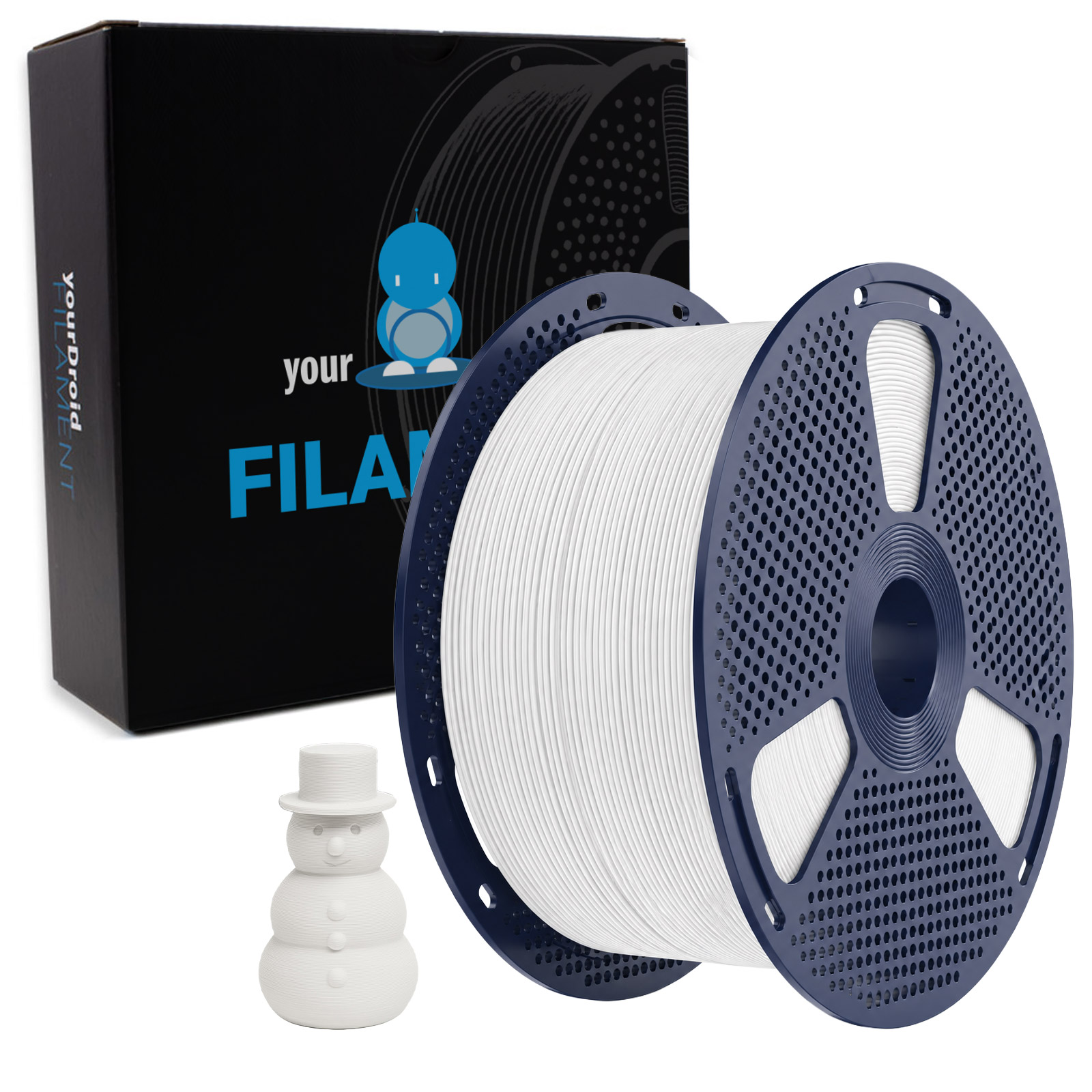 Filament PETG yourDroid Blanc 1,75 mm 5 kg