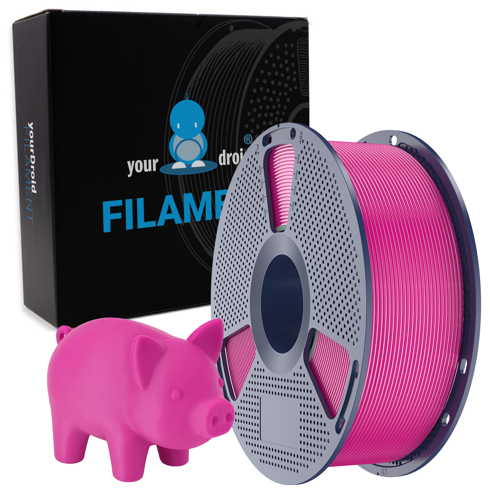 Filament PLA yourDroid Magenta 1,75 mm 1 kg