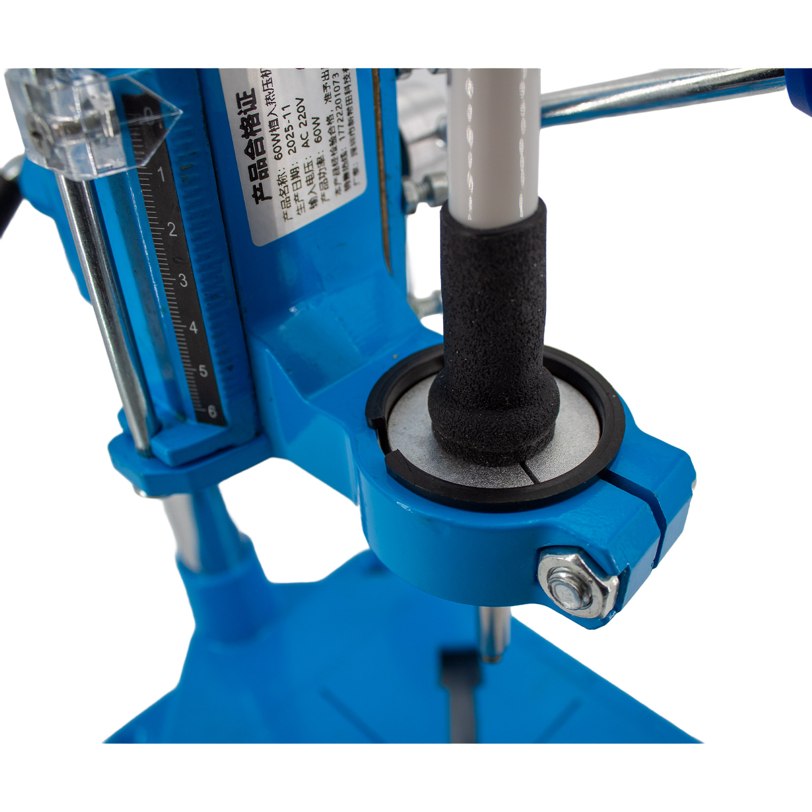Presse à inserts chauffants de précision 60W pour inserts filetés M2-M8 avec régulation de température