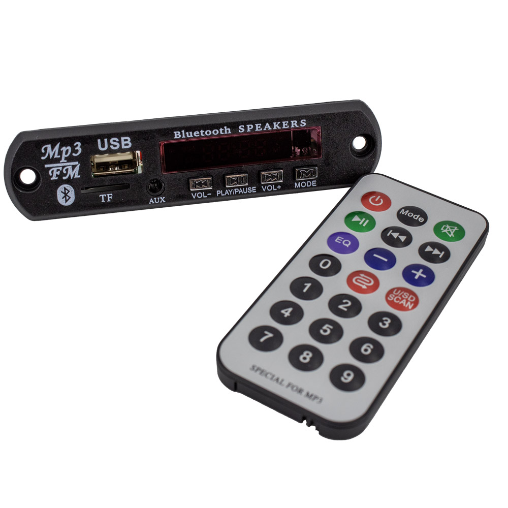 Amplificateur Bluetooth 2*5W 12V Décodeur MP3 Lecteur musical auto Radio FM – Image 8
