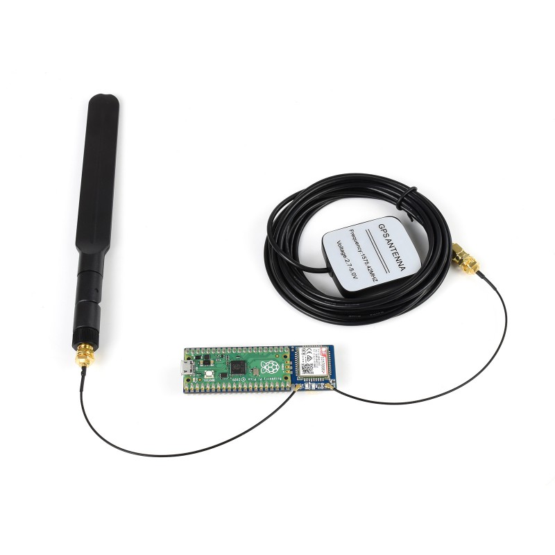 Module Waveshare SIM7080G NB-IoT / Cat-M(eMTC) / GNSS pour Raspberry Pi Pico – Image 2