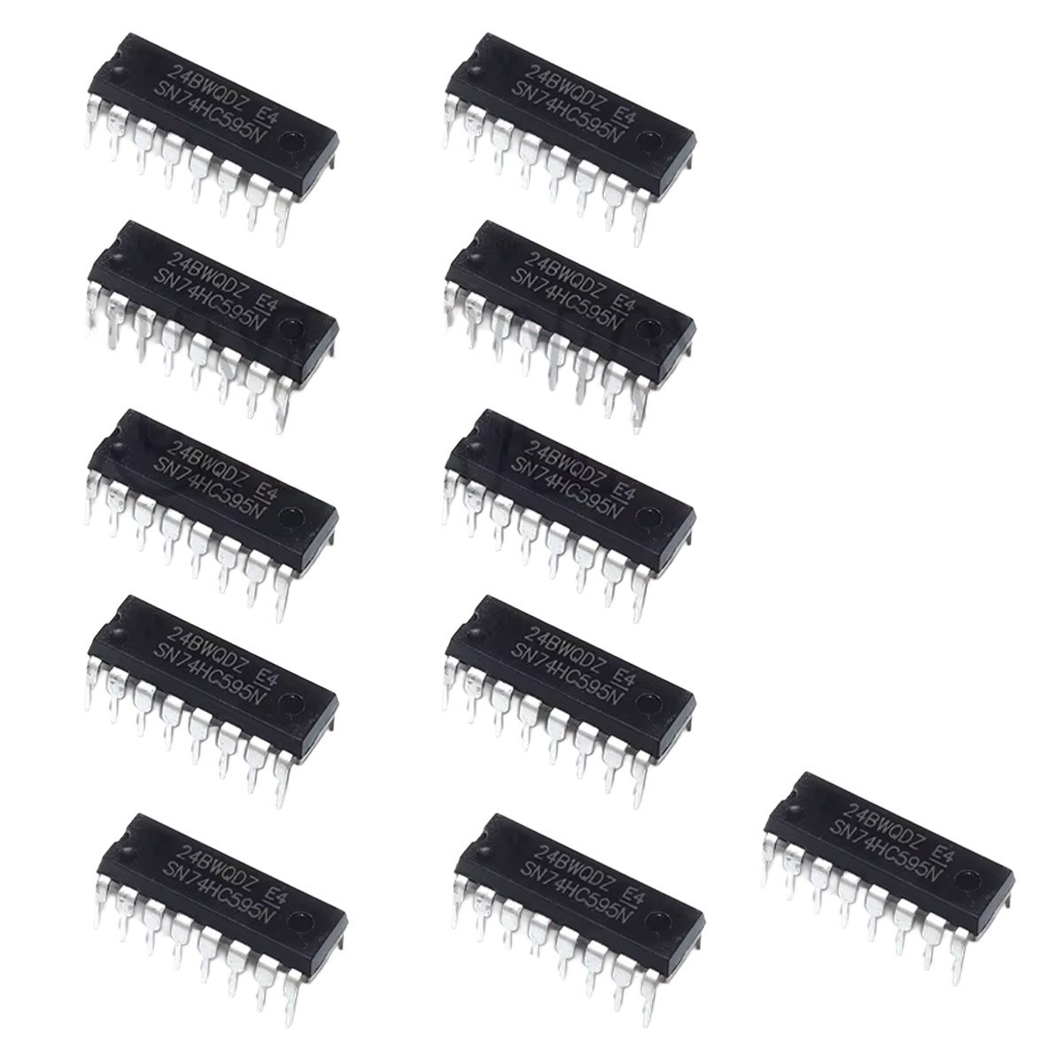 10x SN74HC02N Porte NOR Quadruple à 2 Entrées CI DIP-14 – 74HC02 Porte logique compatible TTL