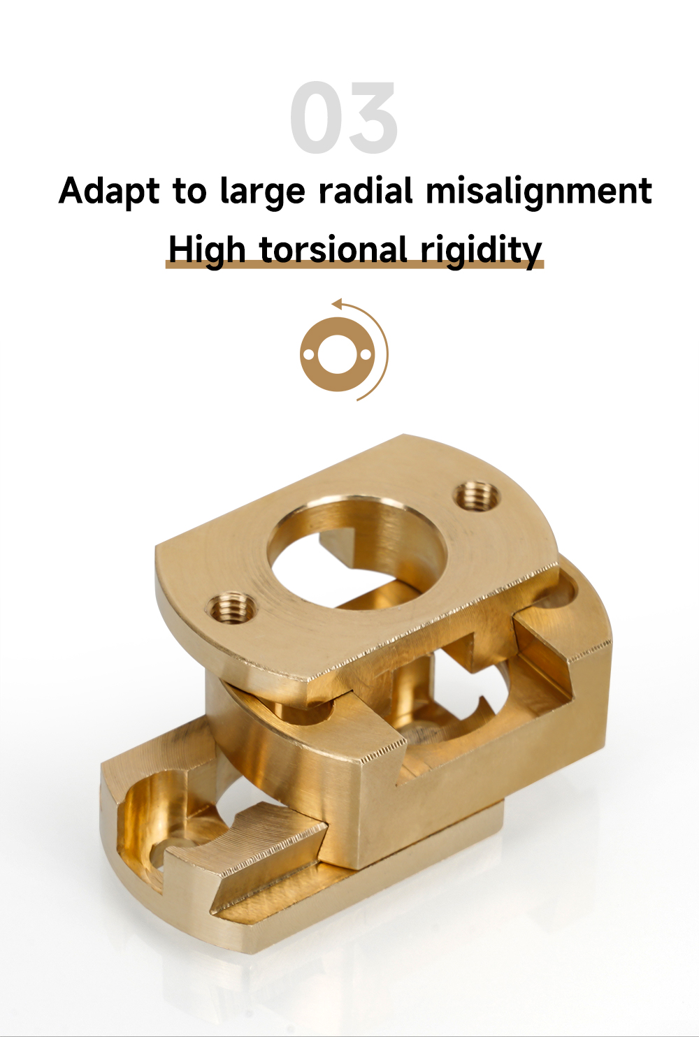 Accouplement Oldham pour imprimante 3D Creality Ender-3 V2 CR-10 Upgrade – Image 9