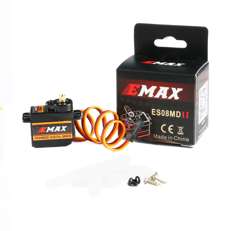 EMAX ES08MD II Servomoteur numérique mini avec engrenage métallique