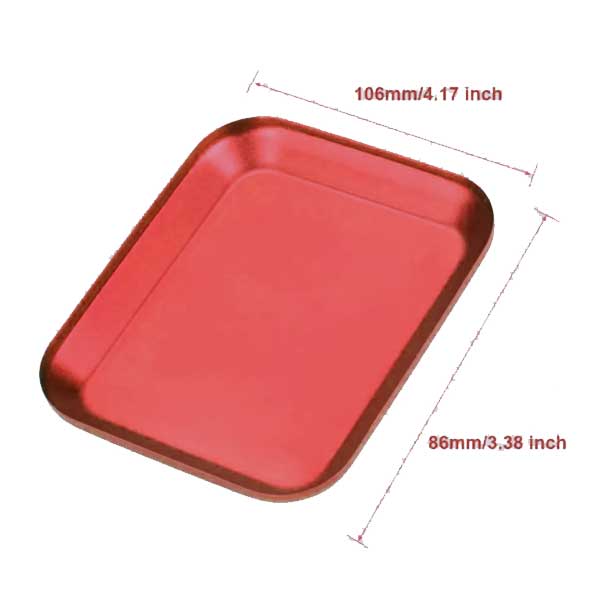 Bac magnétique pour vis - outil de réparation téléphone (rouge) – Image 2