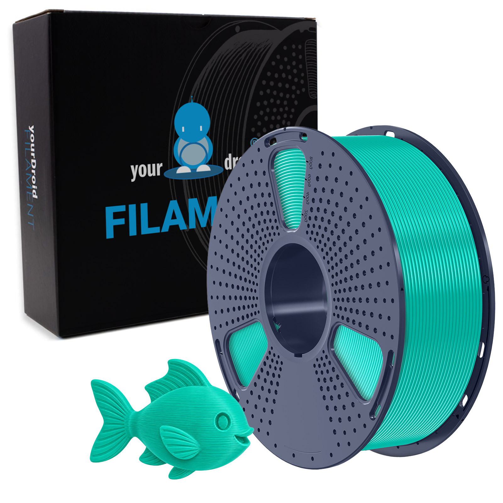 Filament PLA yourDroid vert menthe 1,75 mm 1 kg