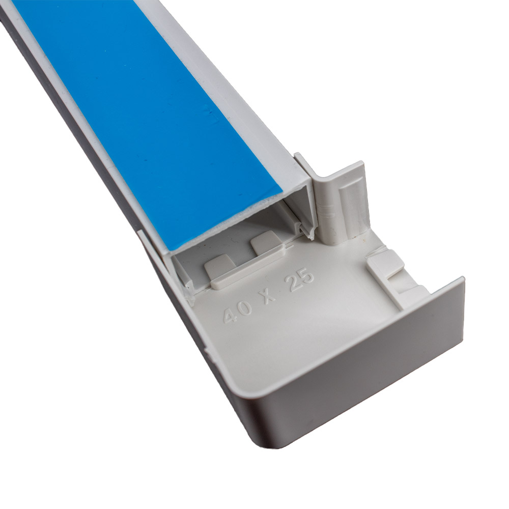 10x yourDroid goulotte en L 40x25 blanc – Image 10