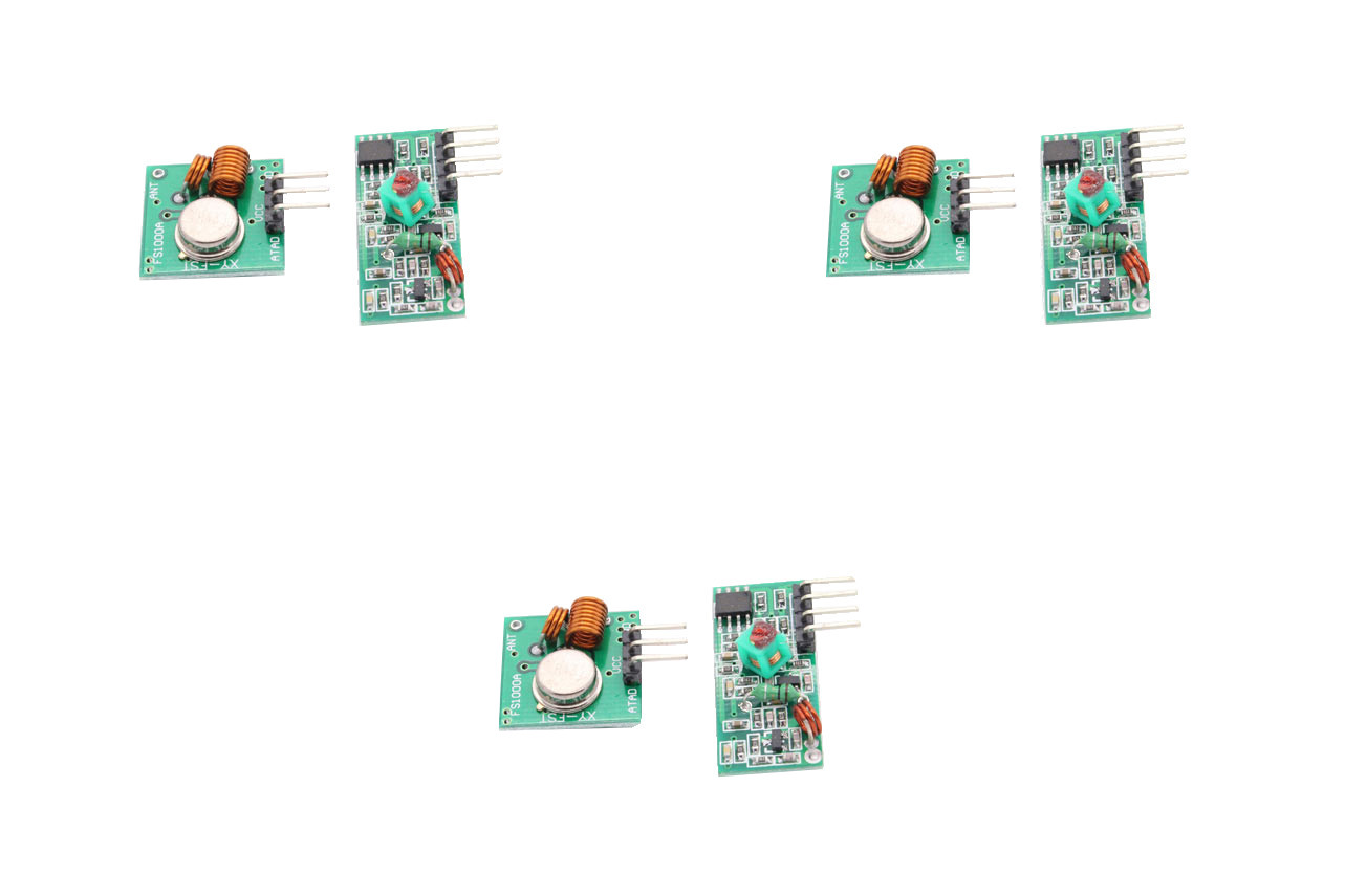 Module radio RF MX-05V 433MHz / émetteur + récepteur (3 pièces)