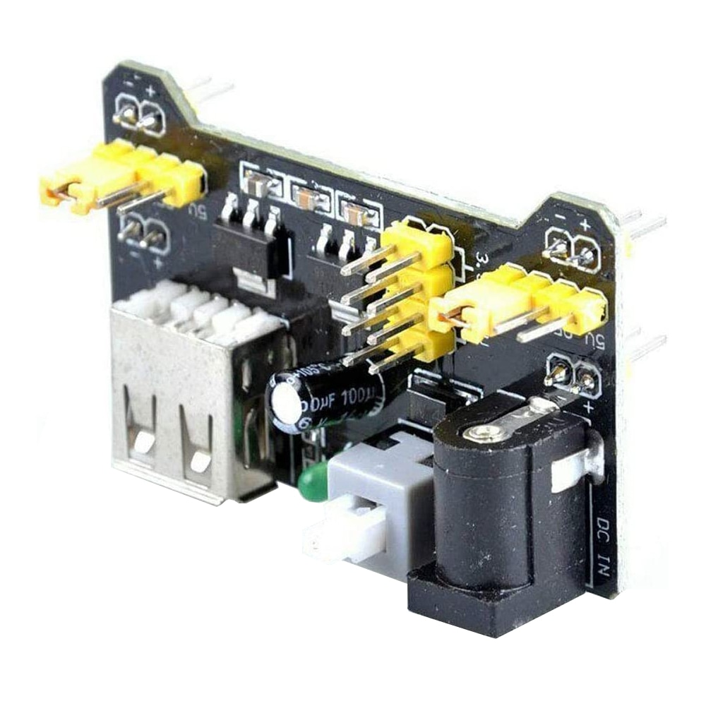Module d'alimentation MB102 pour plaques d'essai 3,3V et 5V – Image 2