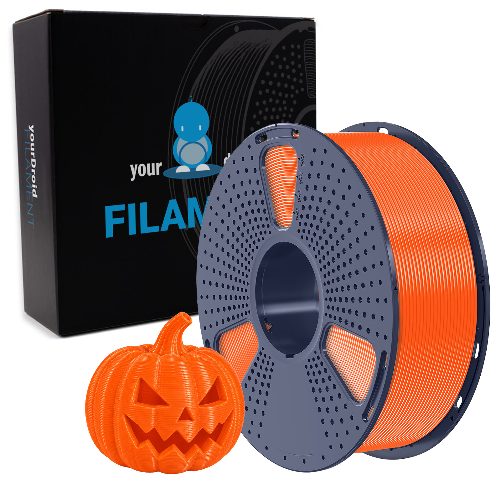 yourDroid Filament TPU 95A Orange vif 1,75 mm 1 kg