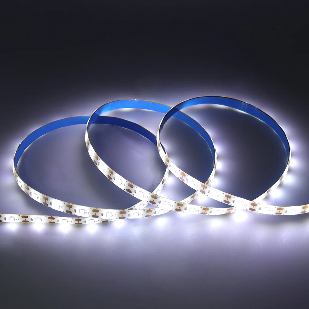 Bande LED 2 m blanc avec interrupteur 5V USB