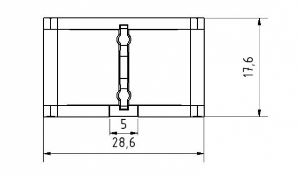 10x capuchons de protection pour équerre 20 I-Typ Nut 5