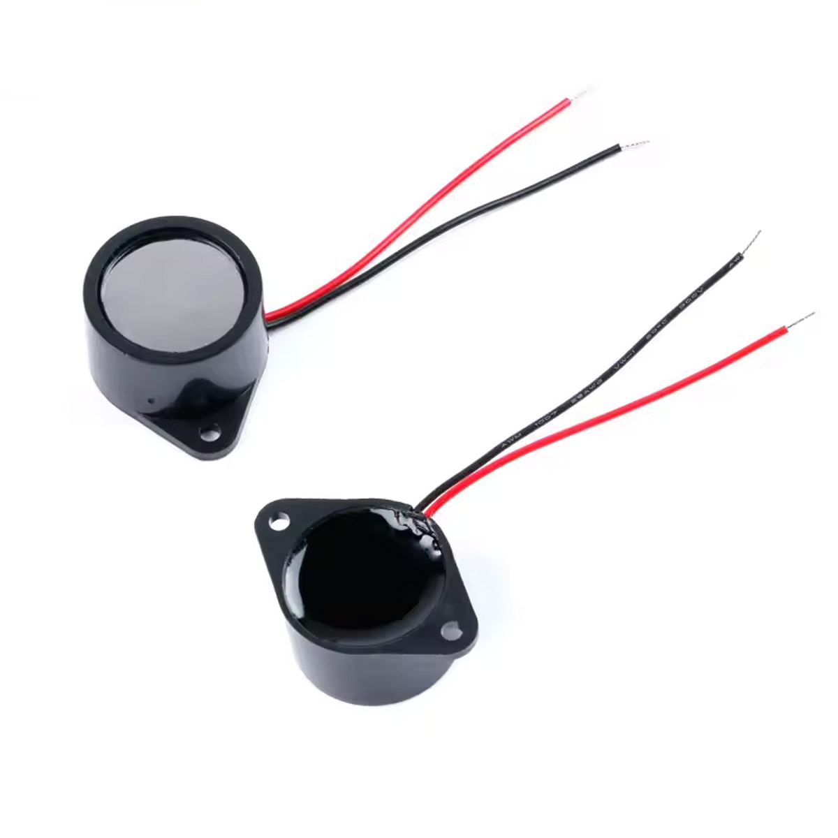 Buzzer piézoélectrique actif 2616 étanche, 12V, 85dB, IP67 pour utilisation extérieure et pièces humides