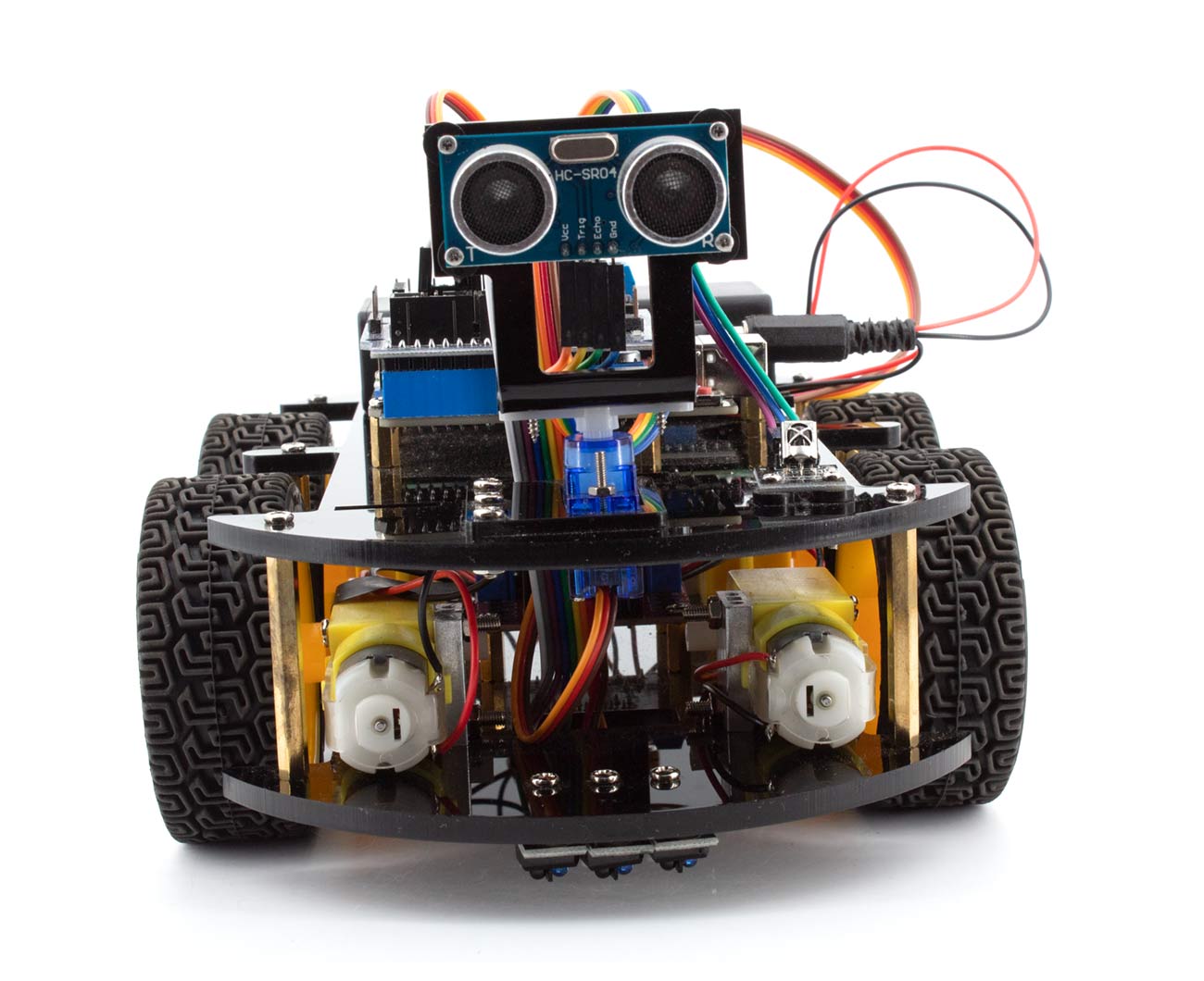 yourDroid uno R3 4WD Smart Car kit robotique – Image 3