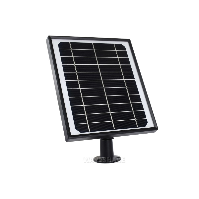 Panneau solaire Waveshare en silicium monocristallin 5,5V 6W étanche avec support – Image 4