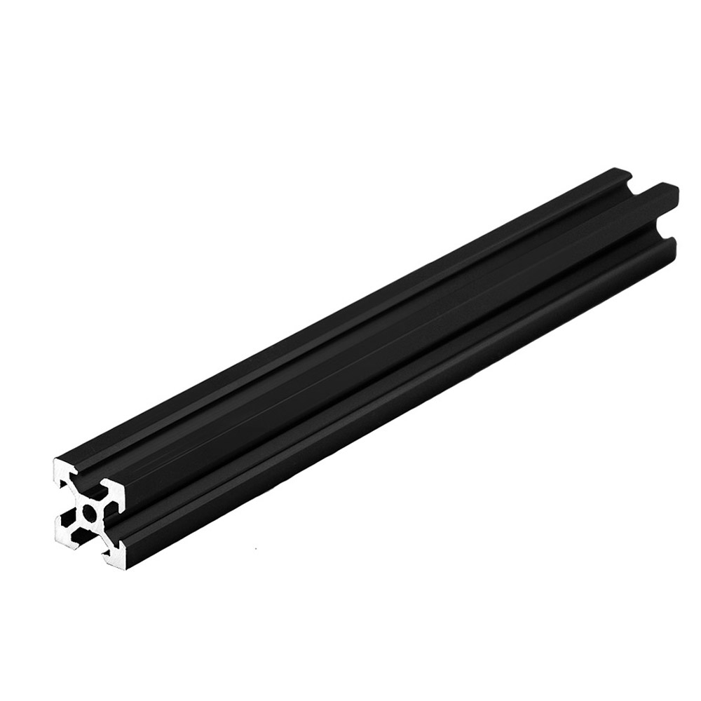 Profilé aluminium V-Slot 2020 1 mètre noir