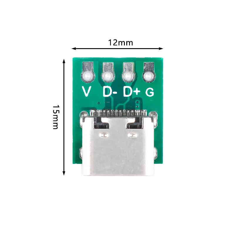 5x carte adaptatrice USB-C 3.1 femelle vers broches – Image 3