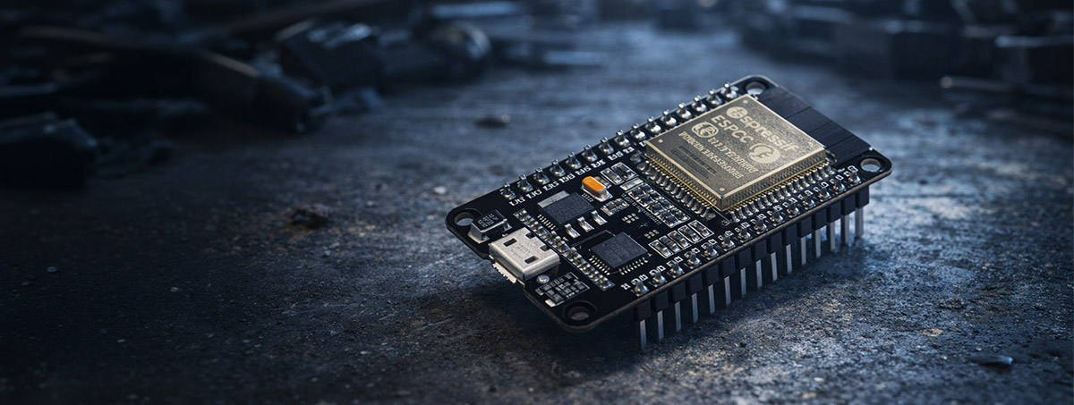 Bannière carte de développement ESP32 NodeMcu