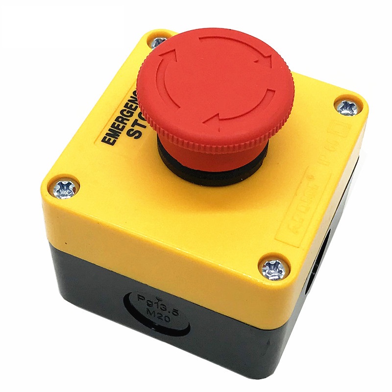 Interrupteur d'urgence pour imprimante 3D fraiseuses CNC 660V 10A IP65