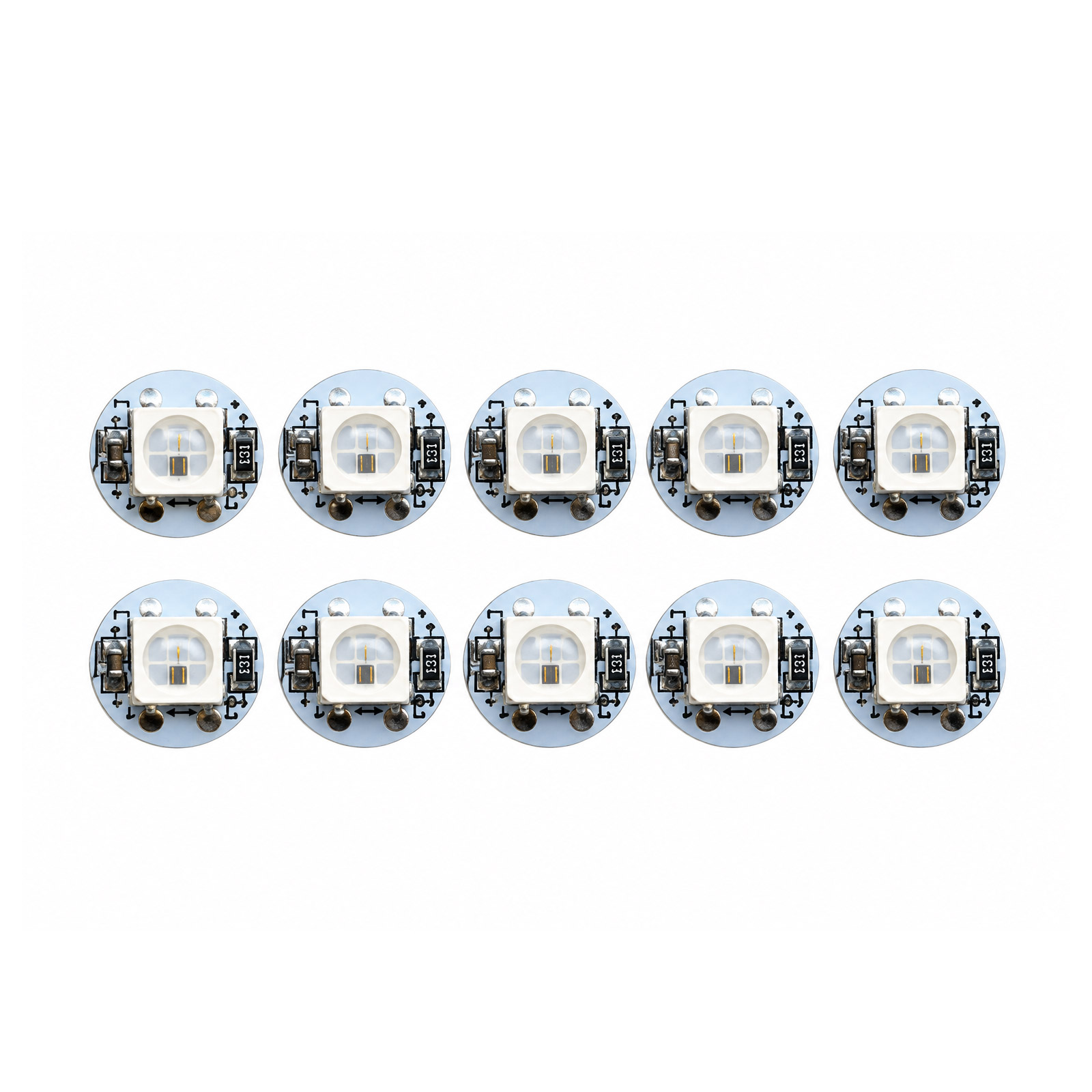10x WS2812b mini carte LED RGB CMS 5050