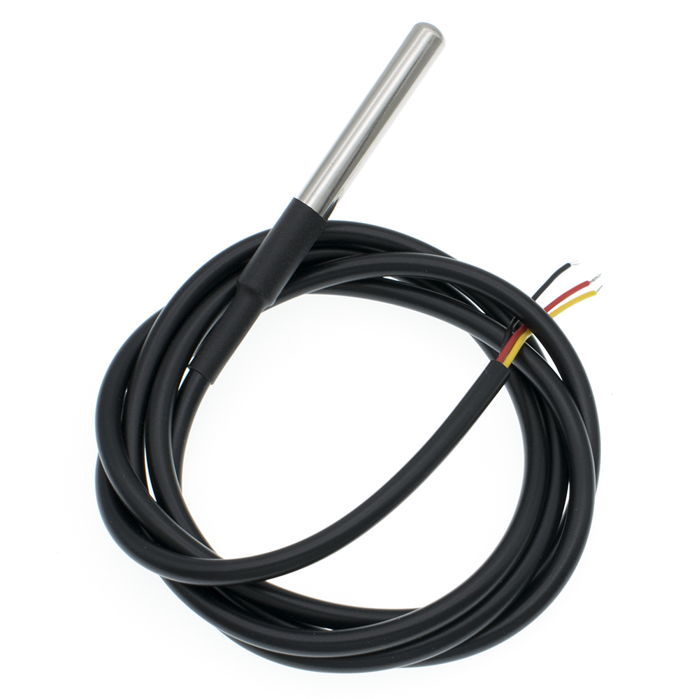 Capteur de température DS18B20 avec câble de 3 m étanche – Image 4