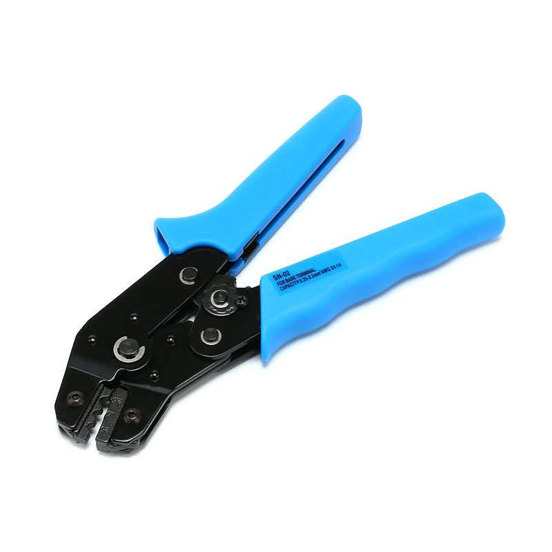 SN-02 Pince à sertir pour cosses à sertir 0.25-2.5mm² 24-14 AWG