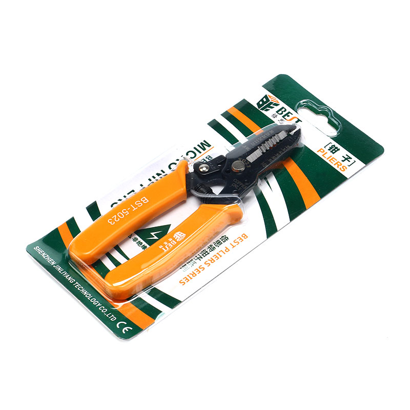BST-5023 Pince à dénuder pour câbles 0,25-0,80 mm² 20-30 AWG – Image 5
