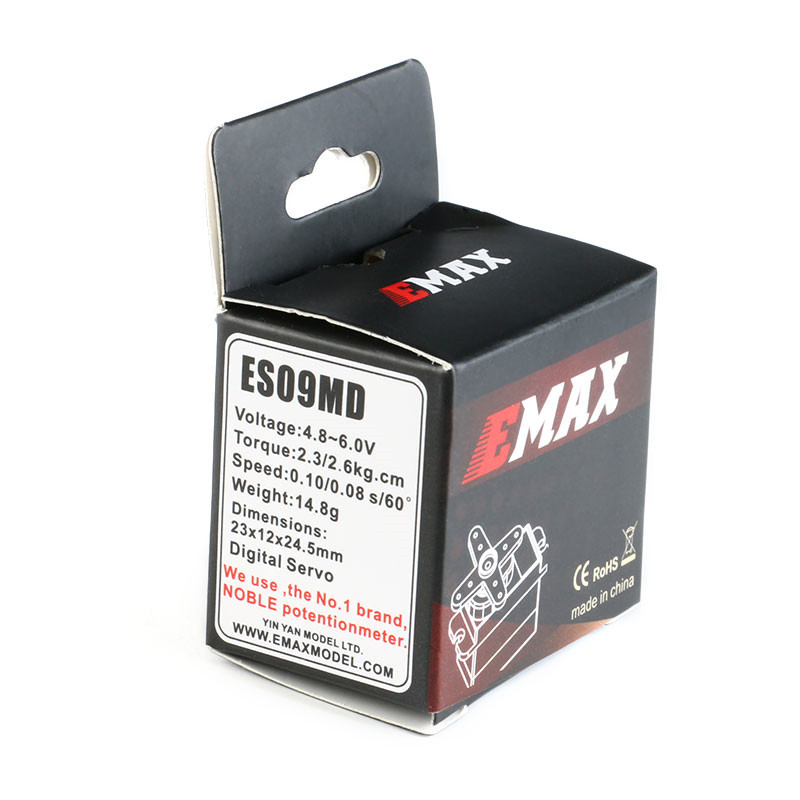 EMAX ES09MD Servomoteur numérique Mini avec engrenage métallique – Image 5