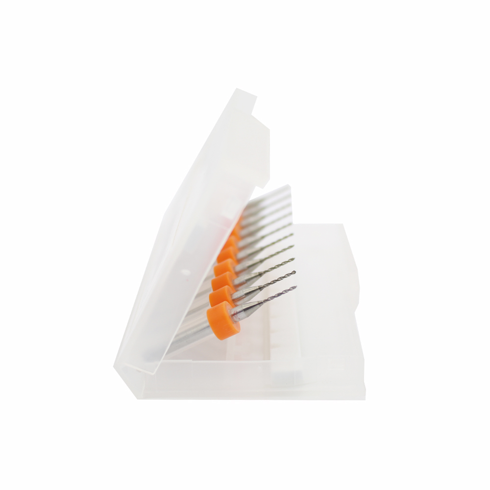10x Mini foret 0,8 mm pour PCB SMT CNC Dremel Proxxon gravure fraise Impression 3D – Image 3