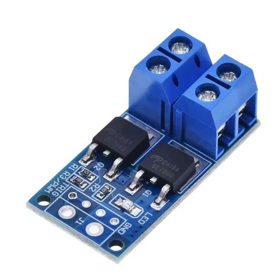 Module de commutation PWM MOSFET haute performance 5–36V 15A 400W CC pour Arduino