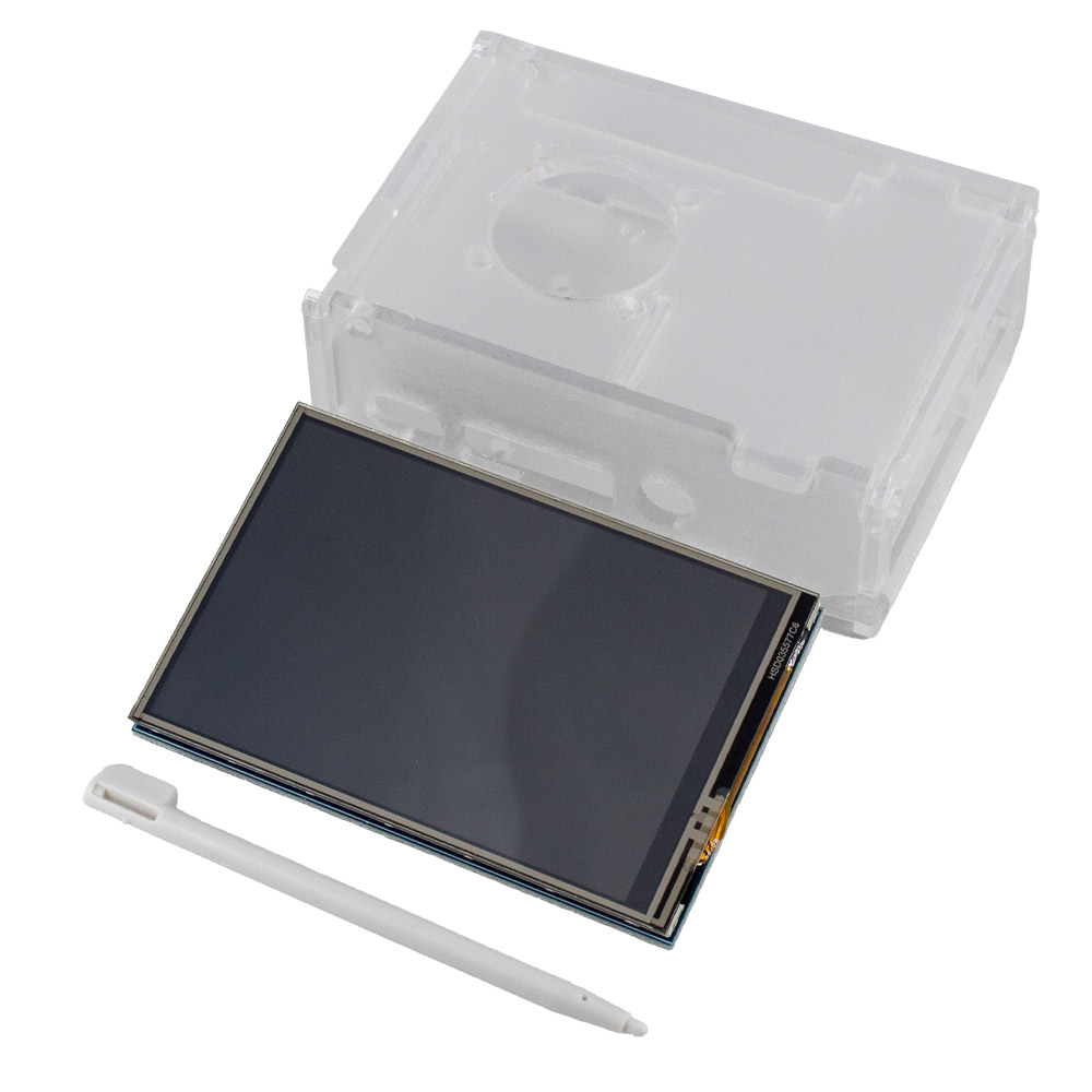 Écran tactile TFT LCD 3,5" avec boîtier pour Raspberry Pi – Image 2