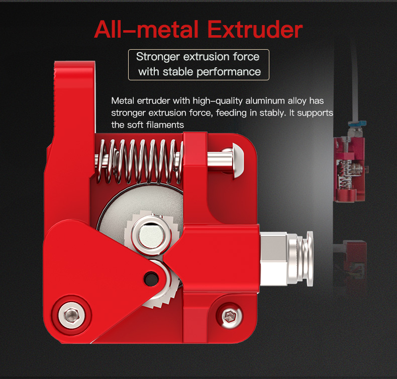 Creality CR-10S Pro Dual Gear Bowden Extruder Kit – Image 6