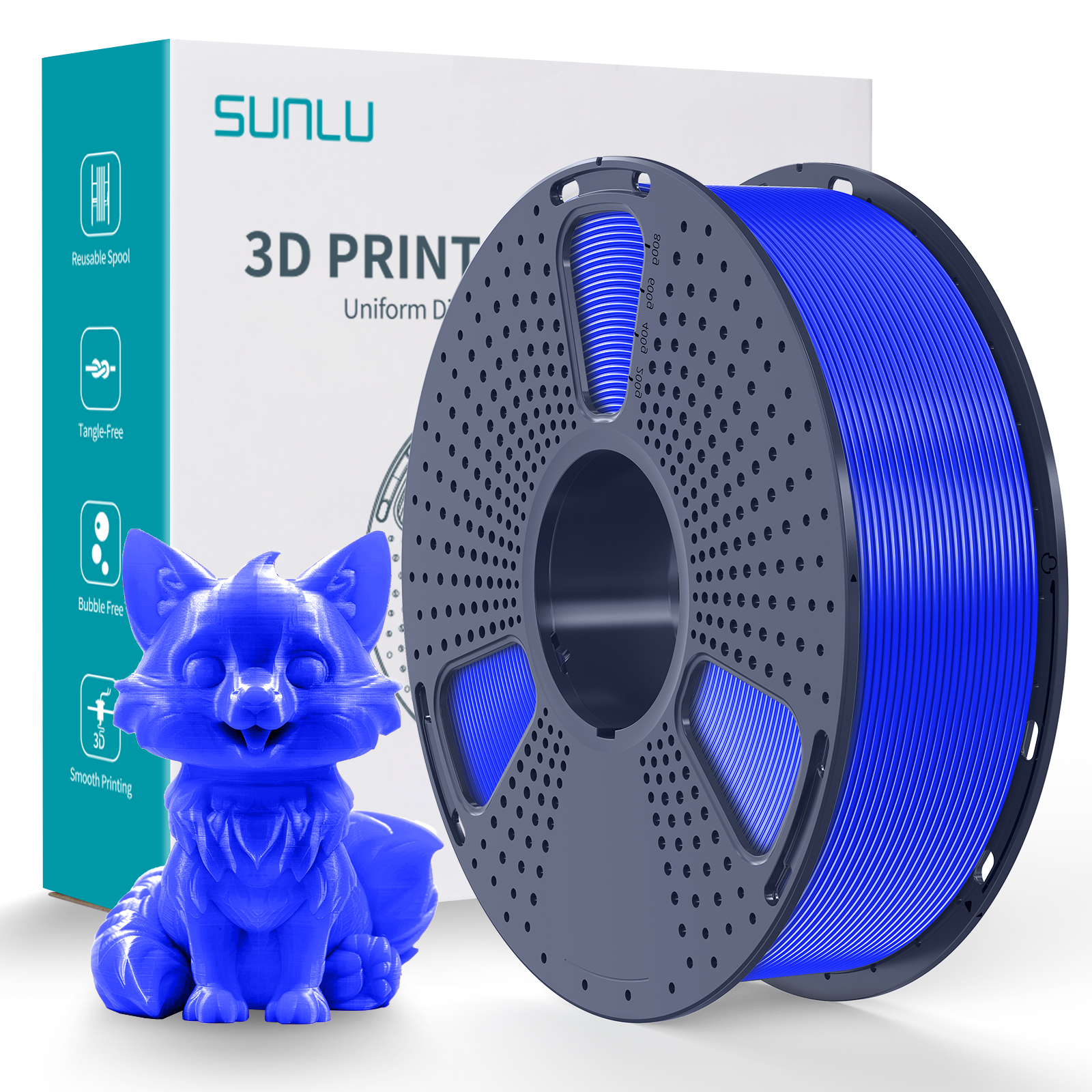 Filament PETG Sunlu Klein Blue 1,75 mm 1 kg