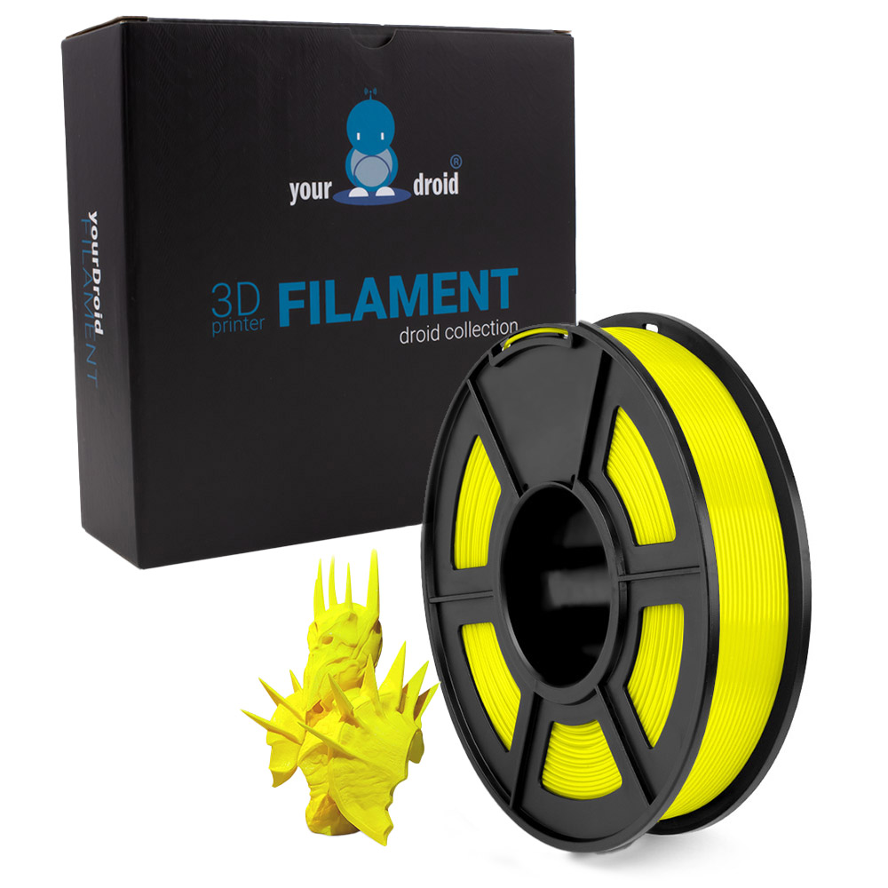 yourDroid Filament TPU Jaune 1.75mm 500g