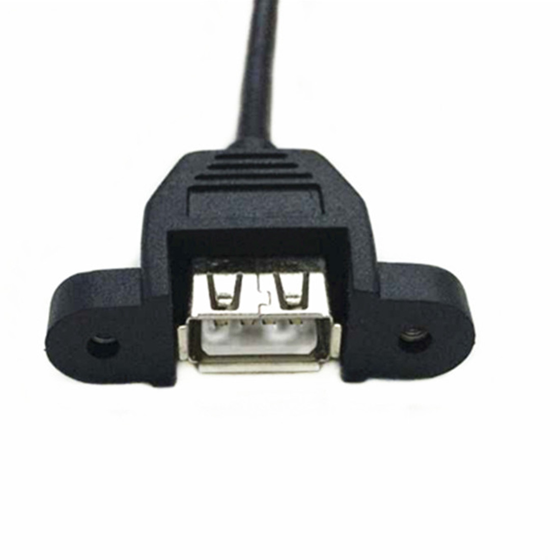 USB 2.0 connecteur A mâle vers prise A femelle montage sur panneau 30 cm – Image 5