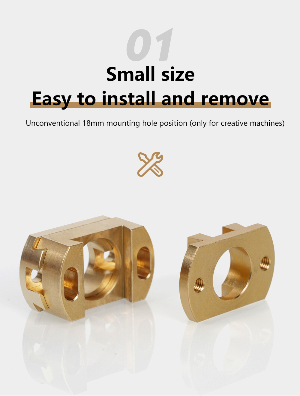 Accouplement Oldham pour imprimante 3D Creality Ender-3 V2 CR-10 Upgrade – Image 8