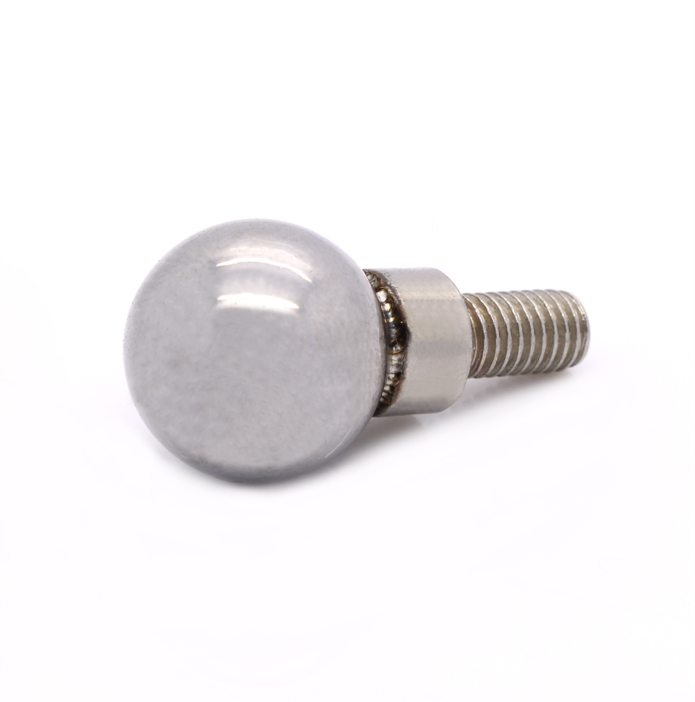 Bille en acier 14 mm avec vis M4 – Image 3