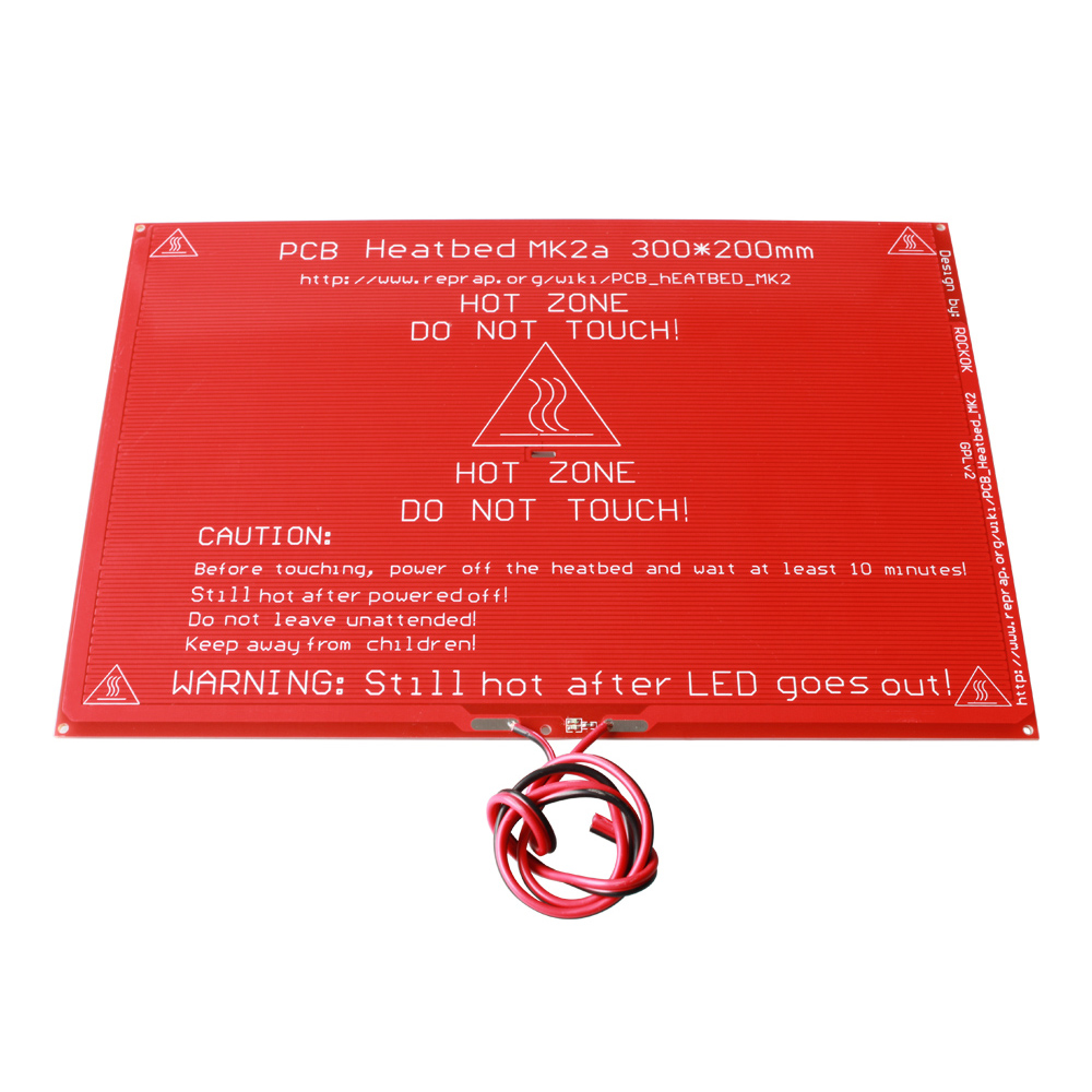 Plateau chauffant MK2A 300x200 mm avec câble de connexion – Image 2