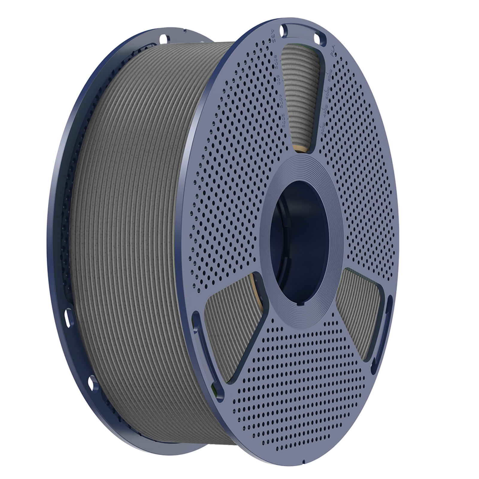 yourDroid HS-PLA Filament Marbre Gris Béton 1,75 mm 1 kg – Image 2