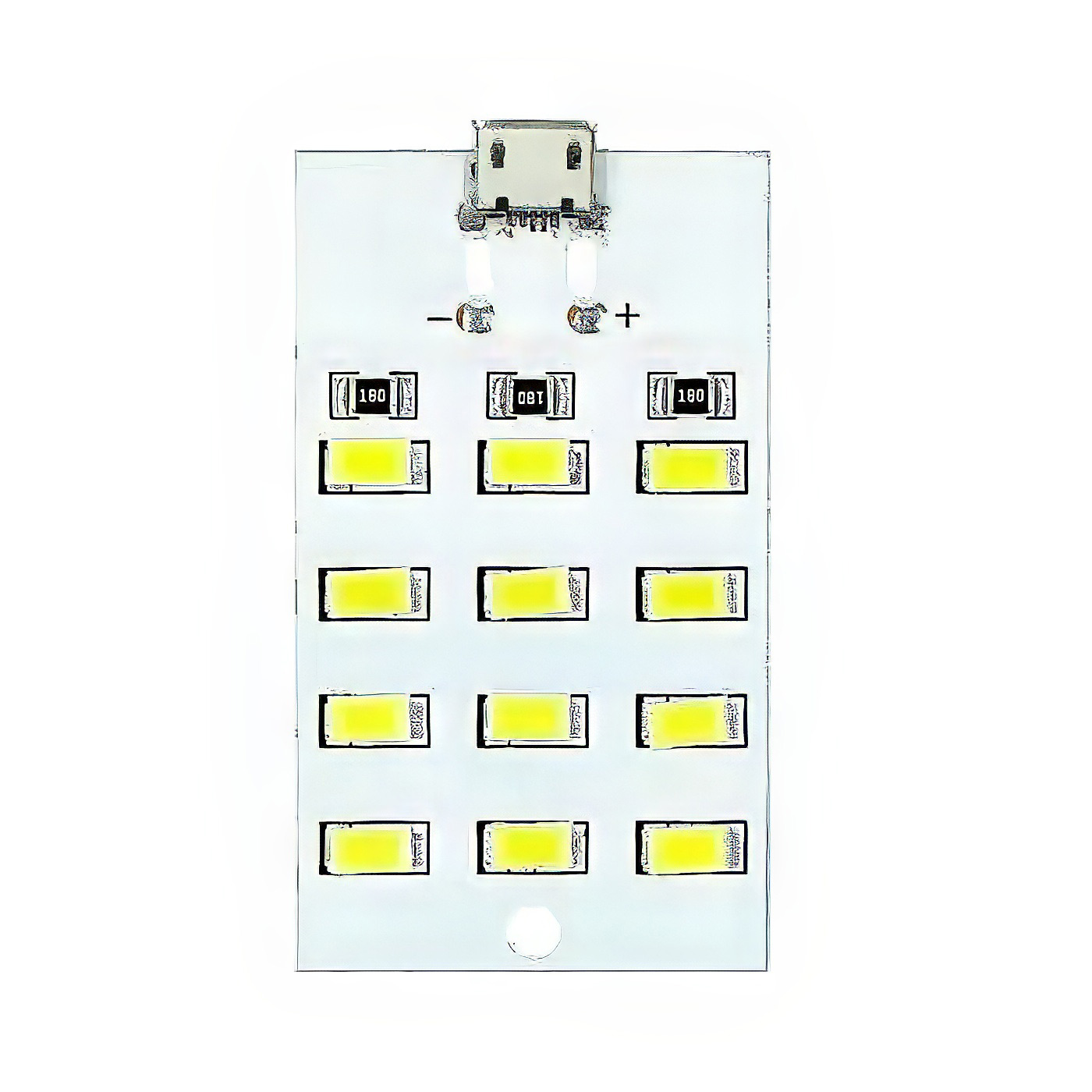 Panneau LED 12 5V MicroUSB