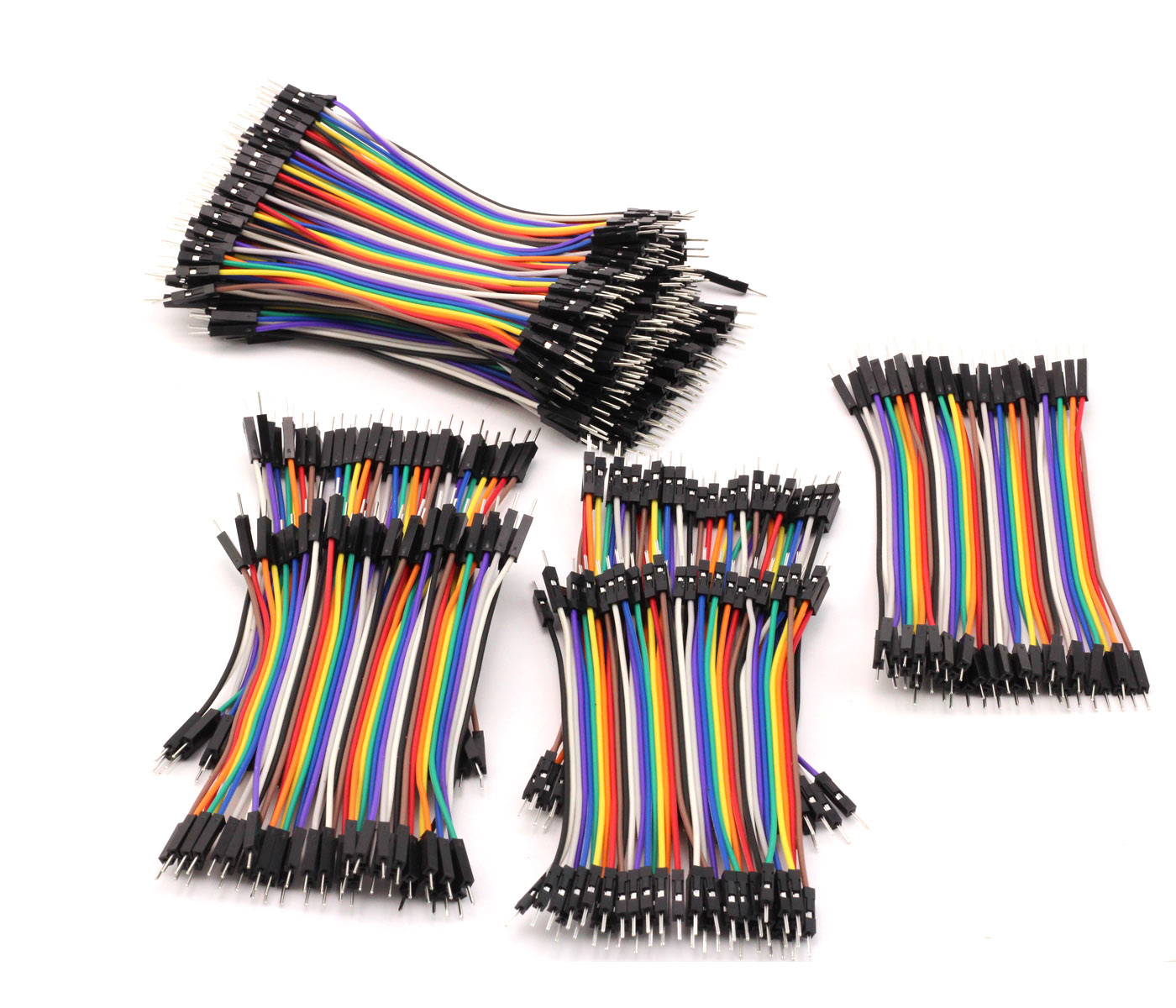 10x câbles Dupont 40 broches mâle-mâle 10 cm – Image 2