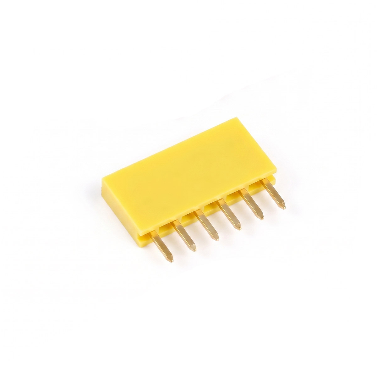 20x barrette femelle 6 broches 2,54 mm jaune – Image 2